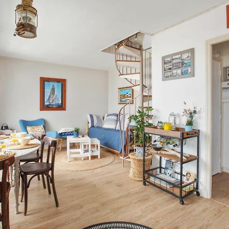 Duplex Face A La Mer - Le Studio D'Adal Quiberon Ngoại thất bức ảnh